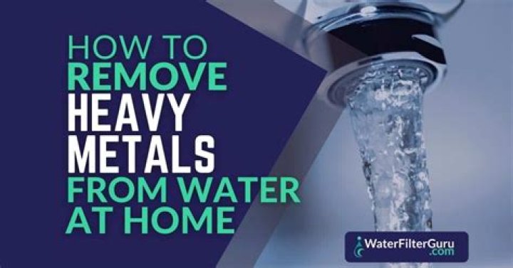 Do Brita filters remove heavy metals?