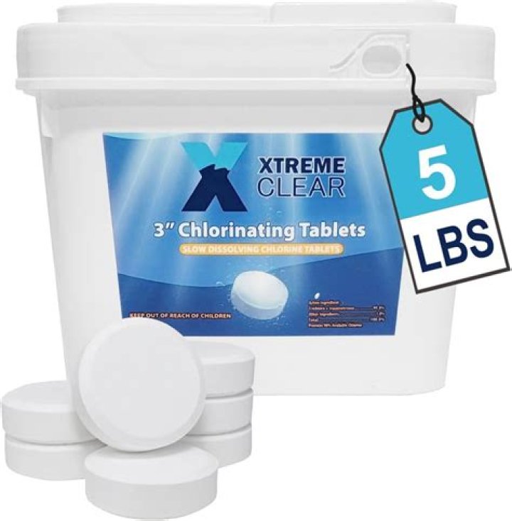 Do chlorine tablets keep water clear?
