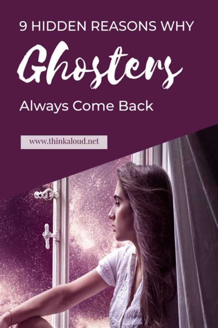 Do Ghosters regret their actions?