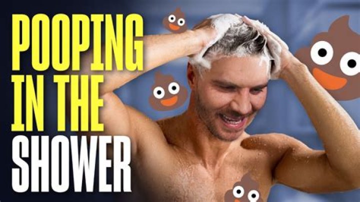 Do guys poop in the shower?