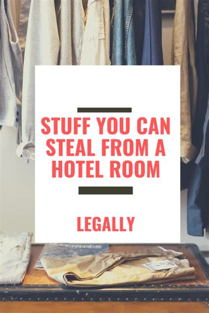 Do hotels know if you steal a pillow?