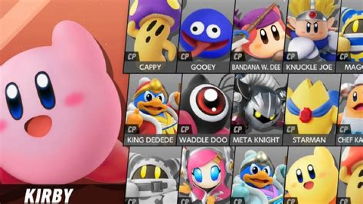Do Kirby characters kiss?