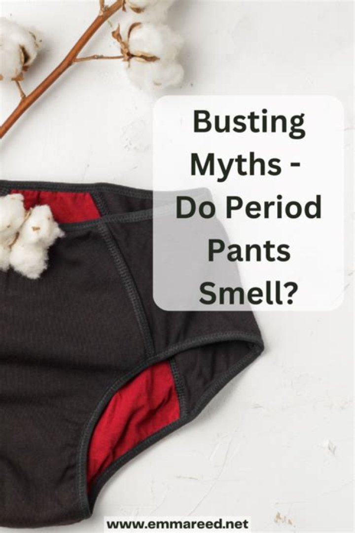 Do period pants smell?