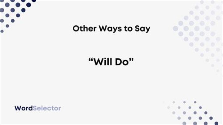 Do with that what you will definition?