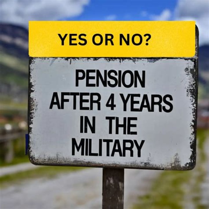 Do you get a pension after 10 years in the military?