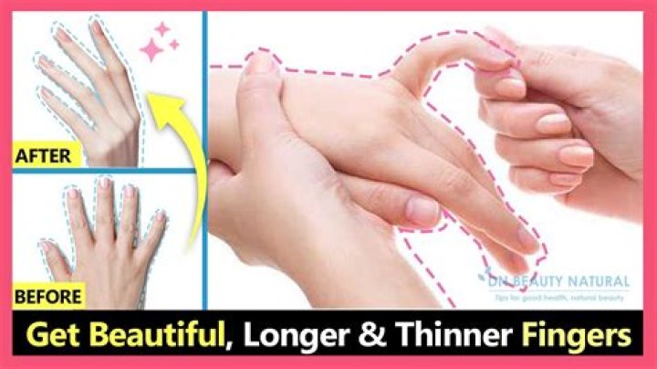 Do your fingers get thinner with age?