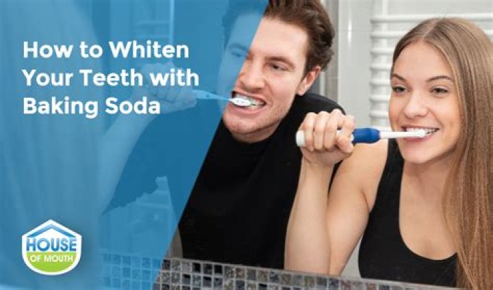 Does baking soda whiten bonded teeth?