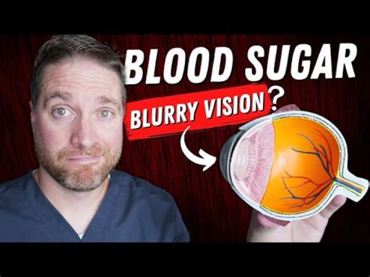 Does blurry vision from diabetes go away?