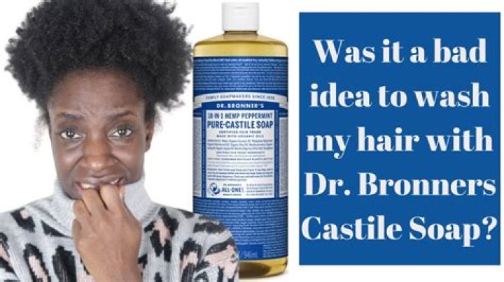 Does castile soap damage hair?