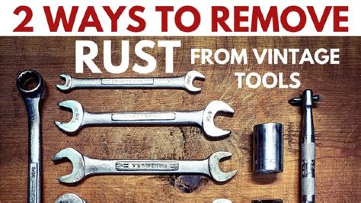Does Coke remove rust from tools?