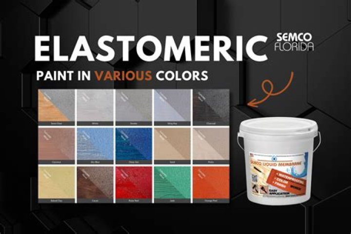 Does elastomeric paint come in colors?