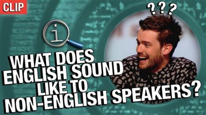Does English sound fast to foreigners?
