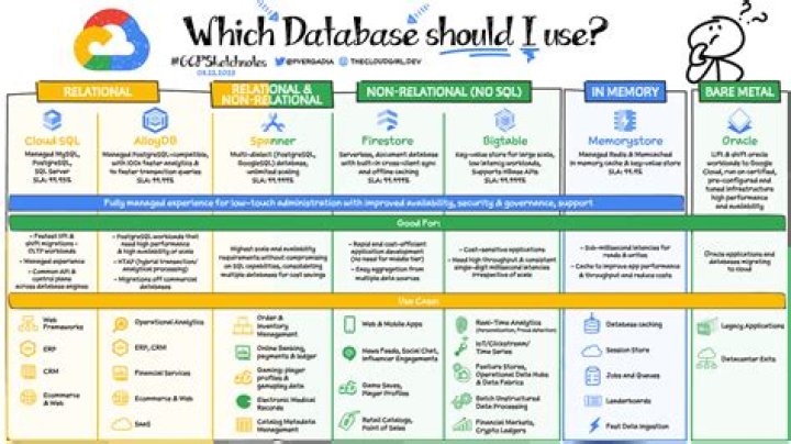 Does Google have a database app?