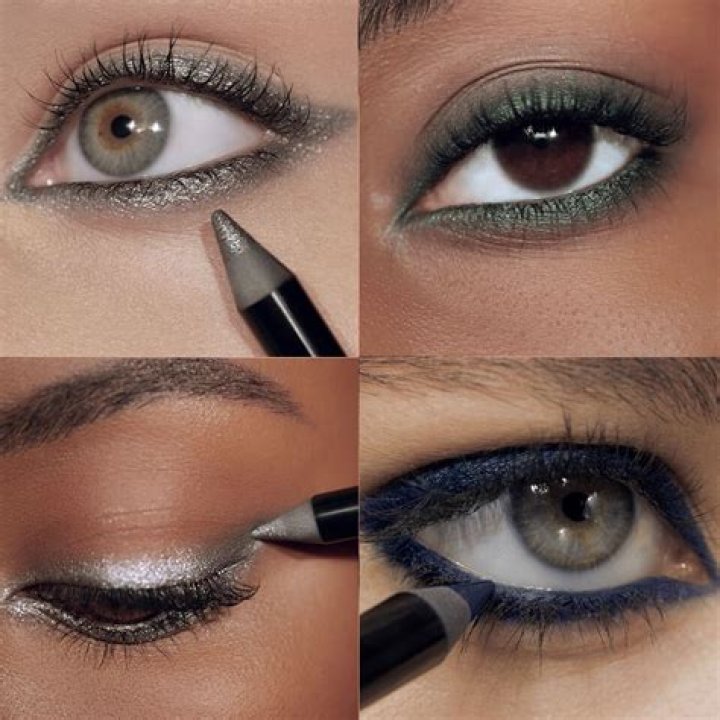 Does grey eyeliner go with brown eyes?