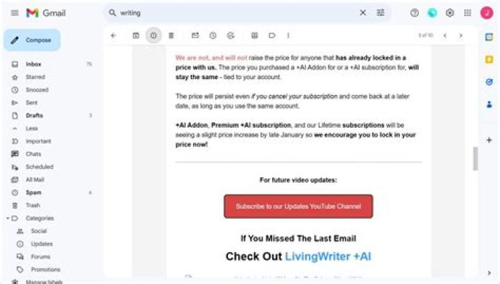 Does moving emails to junk block them?