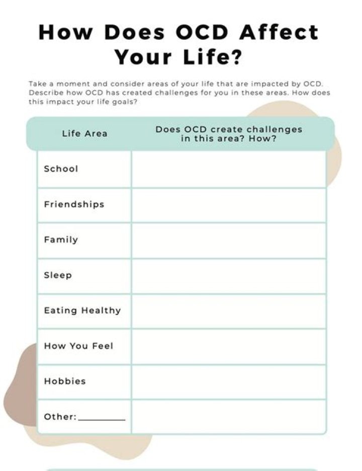 Does OCD shorten your life?