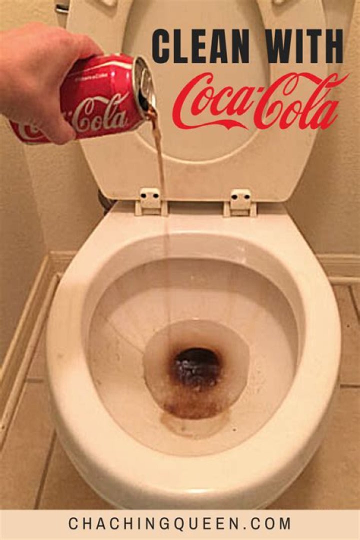 Does pouring coke down the toilet clean it?