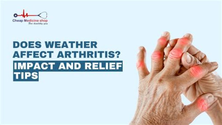 Does rain affect arthritis?