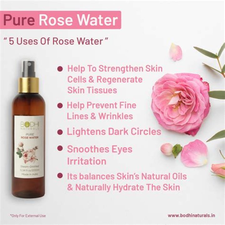 Does rose water help hair growth?