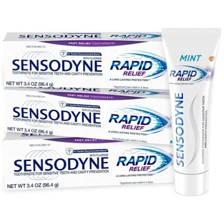 Does Sensodyne help with receding gums?