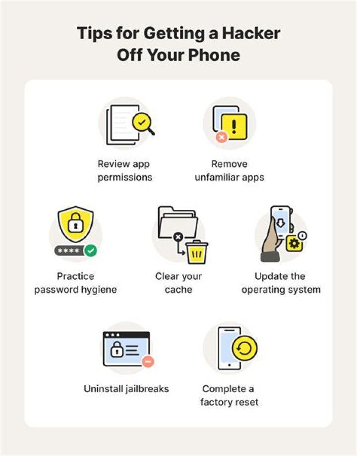 Does turning off your phone remove hackers?