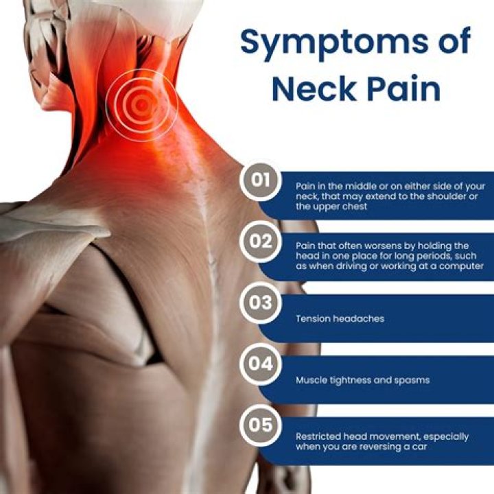 Does typhoid cause neck pain?