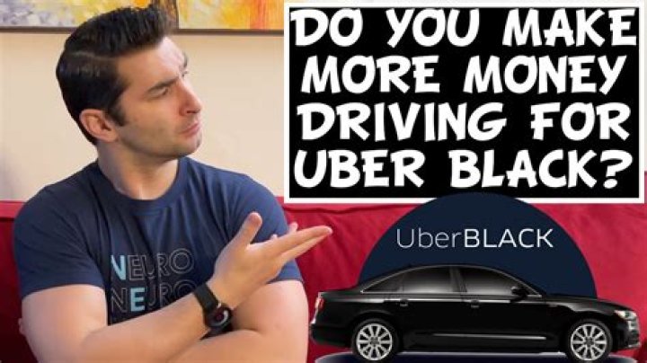 Does Uber Black make more money?