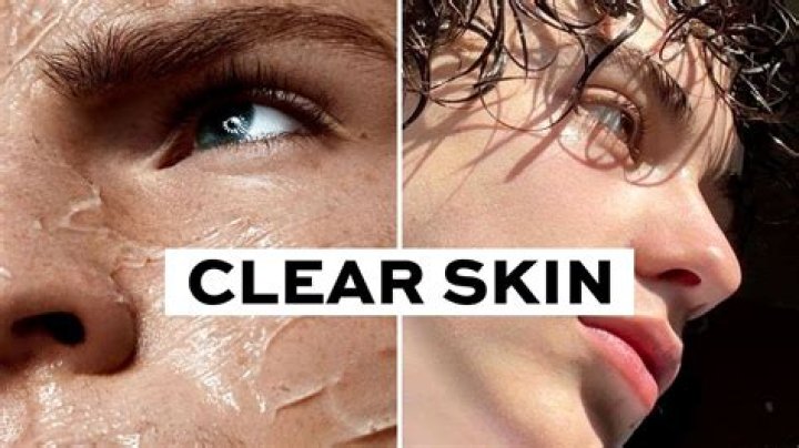 Does water clear your skin?