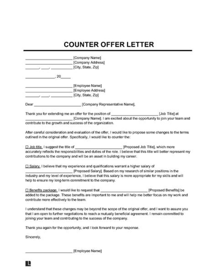 How are offer letters sent?