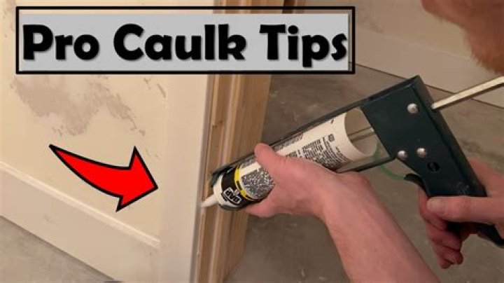 How big of a gap can you fill with caulk?