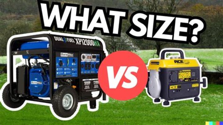 How big of a generator do I need for a 2500 square foot house?