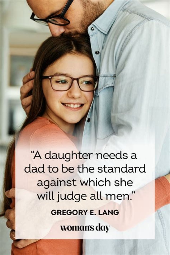 How can a father raise a daughter?