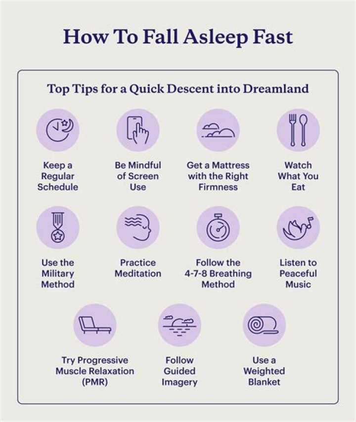 How can I fall asleep instantly?