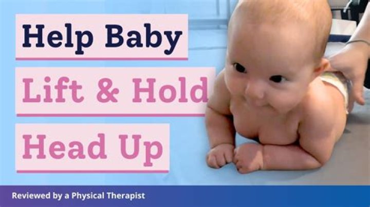 How can I help my baby hold his head up?