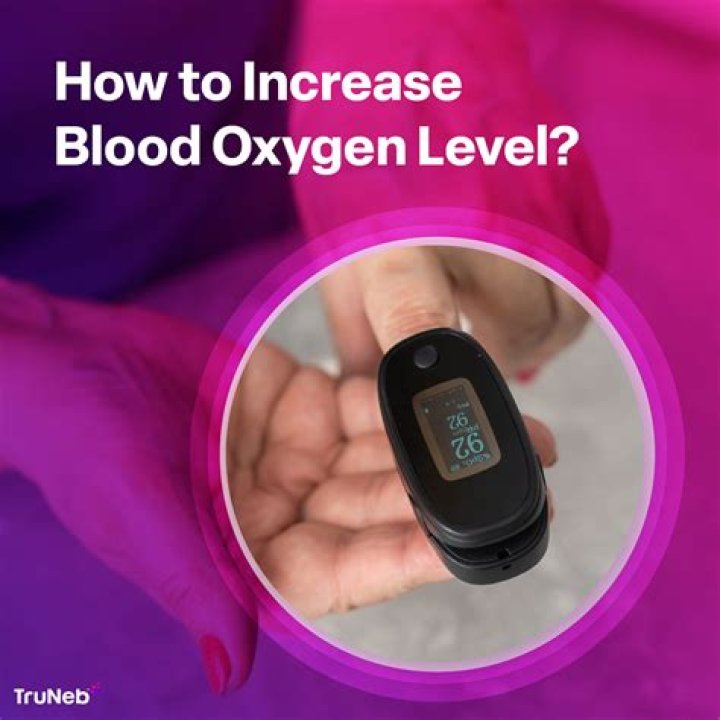 How can I increase my blood oxygen level?