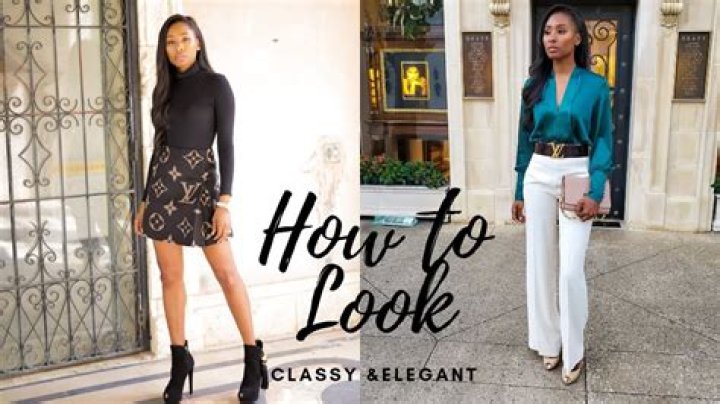 How can I look expensive and classy?