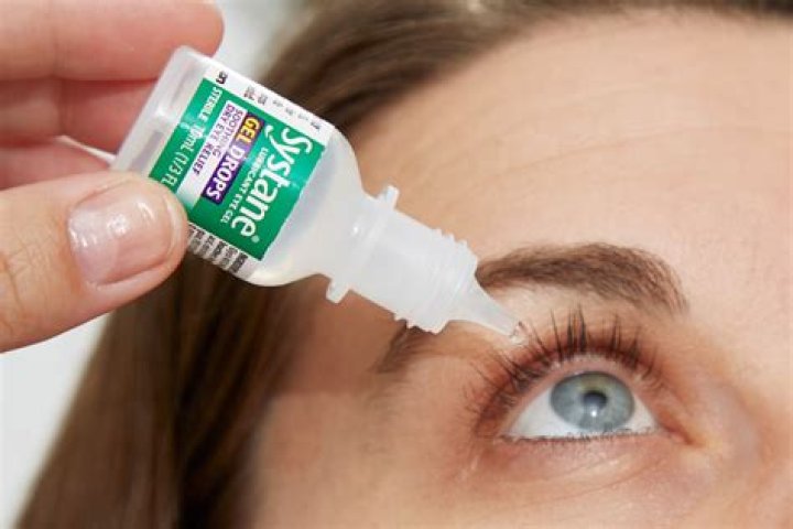 How can I moisten my eyes without eye drops?
