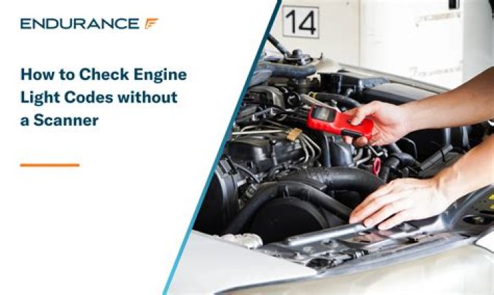 How can I read my engine code without a reader?
