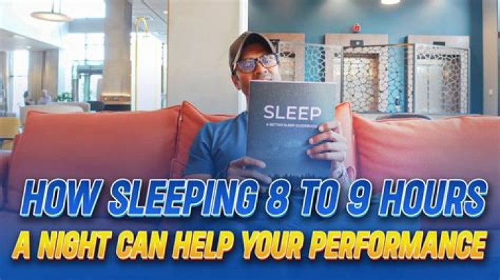 How can I sleep 8 hours without waking up?