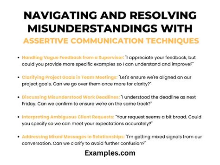 How can you avoid misunderstanding in written communication?