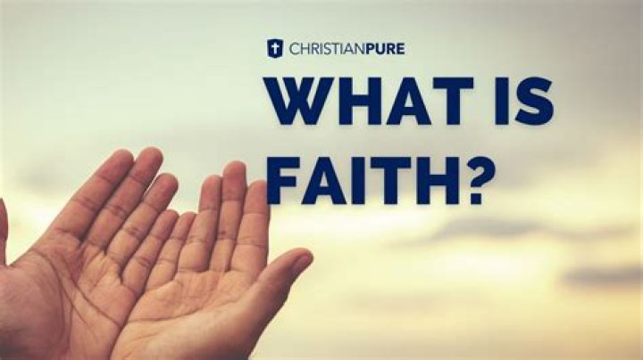 How can you represent faith?