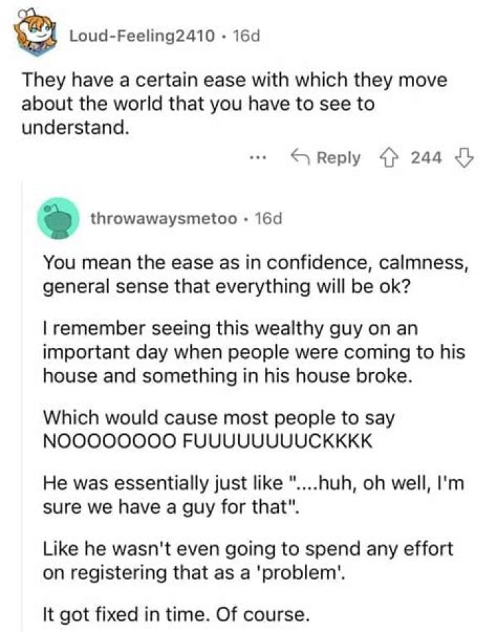 How can you tell if someone is secretly rich?