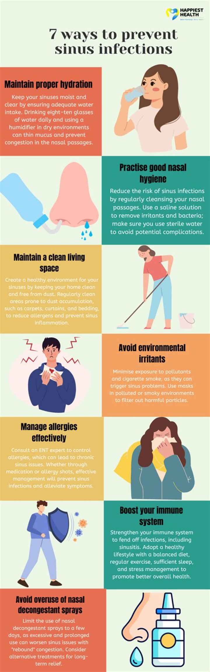 How can you test for sinus infection at home?