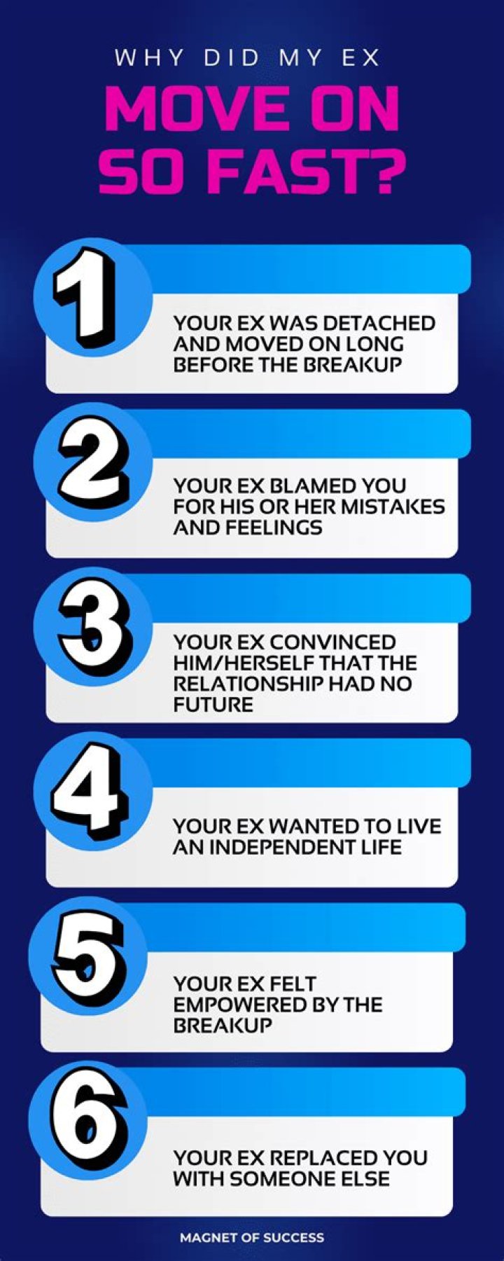 How did my ex move on so fast?