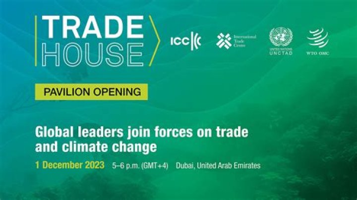 How do global trade and climate change affect each other?