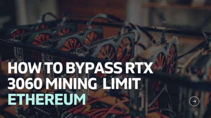 How do I bypass 3060 mining limit?