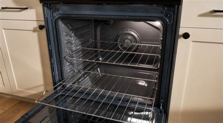 How do I get baked on grease off my oven racks?