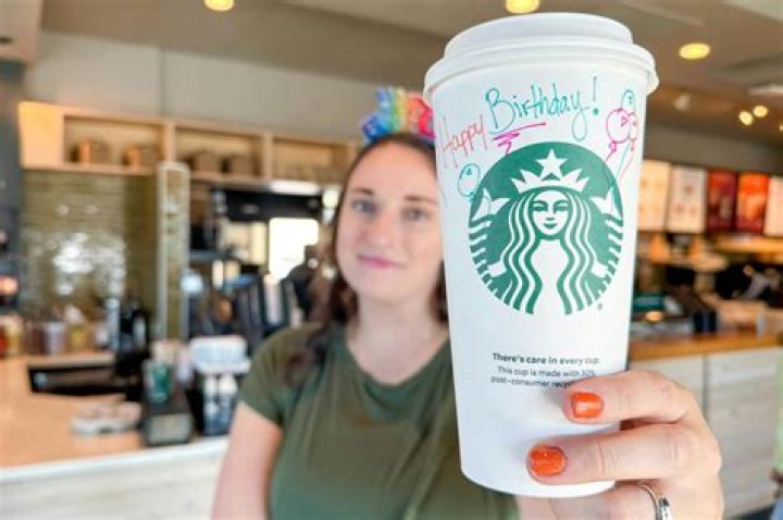 How do I get my free birthday drink at Starbucks?