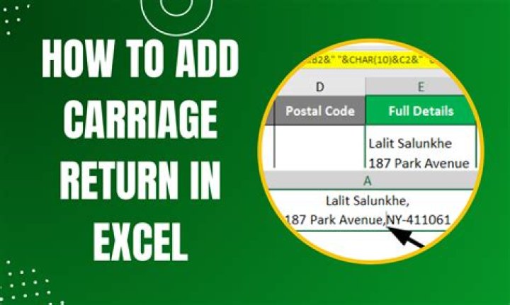 How do I insert a carriage return in Oracle?