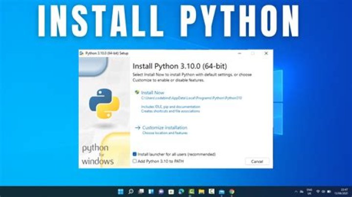 How do I install Python packages on Windows?